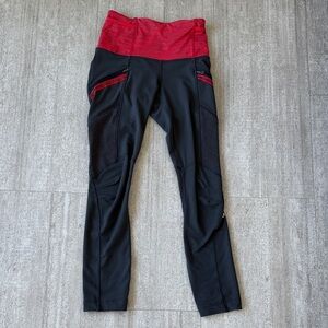 Lululemon Fleece lined leggings size 2. Approx 24.5 inch inseam